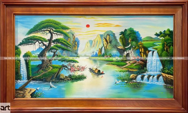 Tranh phong thủy đẹp ý nghĩa tài lộc