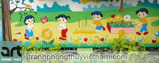 tư vấn thi công vẽ tranh tường tại hà đông hà nội