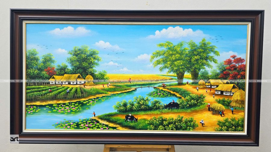 Tranh làng quê
