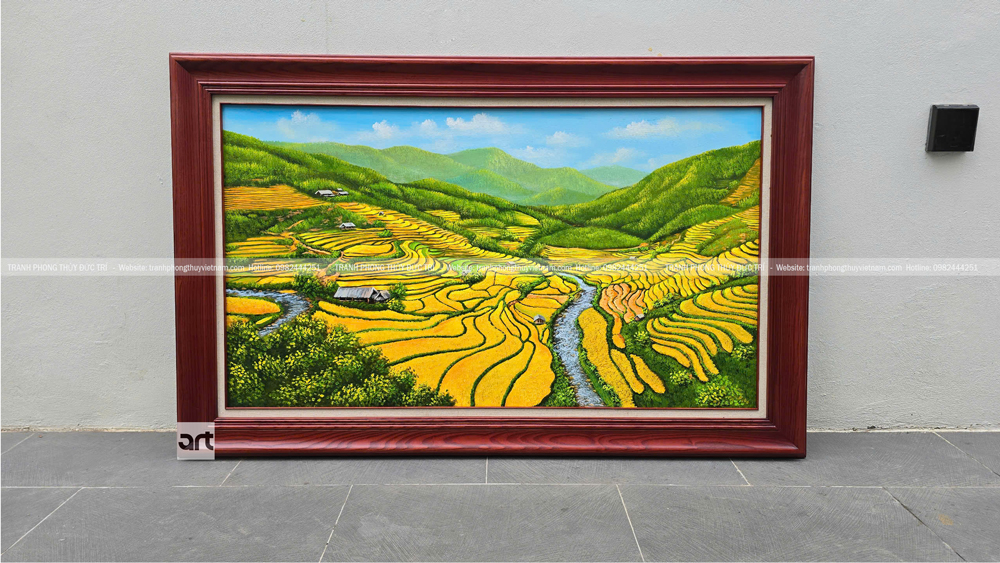Phong cảnh tây bắc ruộng bậc thang mùa lúa chín Phong cảnh tây bắc ruộng bậc thang mùa lúa chín