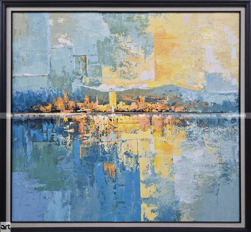 Tranh trừu tượng phong cách hiện đại Tranh trừu tượng phong cách hiện đại