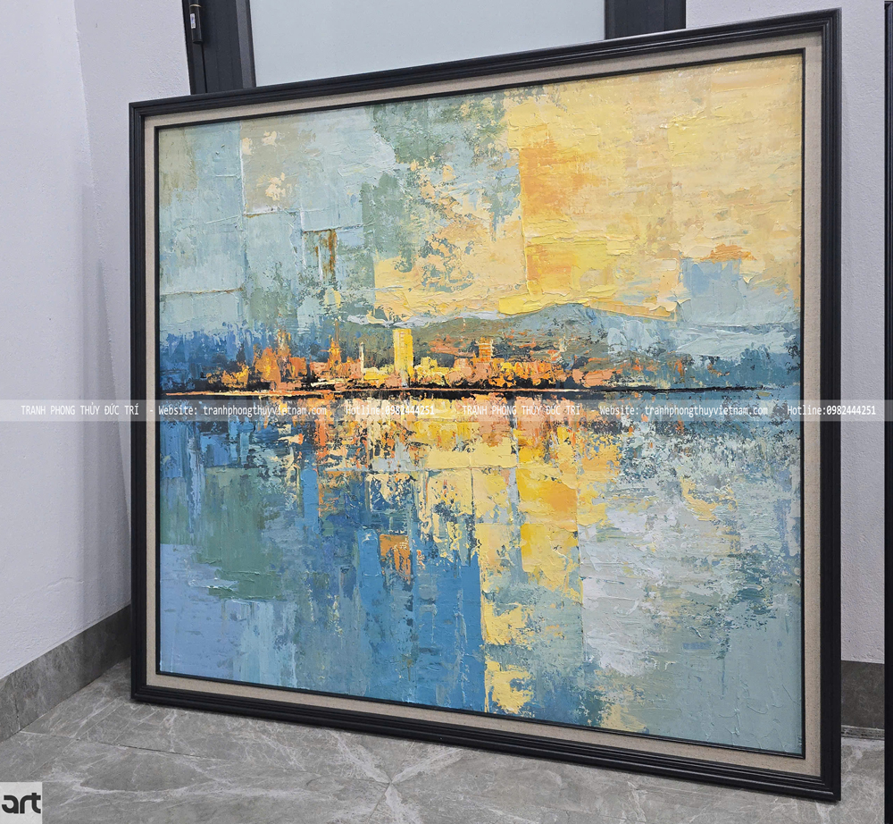 Tranh trừu tượng sơn dầu Tranh trừu tượng sơn dầu