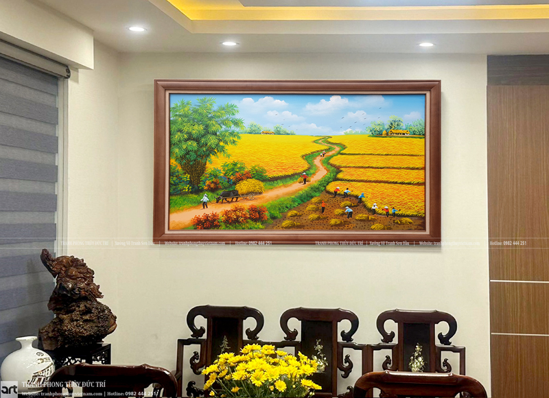Tranh treo tường phòng khách khổ lớn