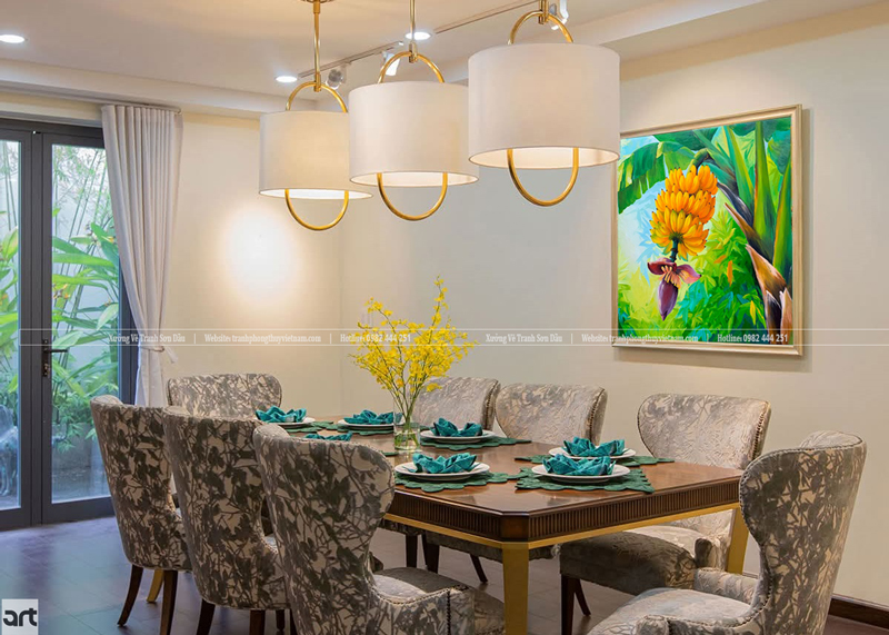 Tranh phong thủy phòng bếp, phòng ăn Tranh phong thủy phòng bếp, phòng ăn