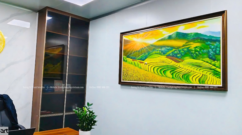 Tranh phong thủy treo phòng làm việc, cửa hàng, công ty Tranh phong thủy treo phòng làm việc, cửa hàng, công ty
