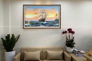Ý nghĩa tranh thuận buồm xuôi gió trong phong thủy